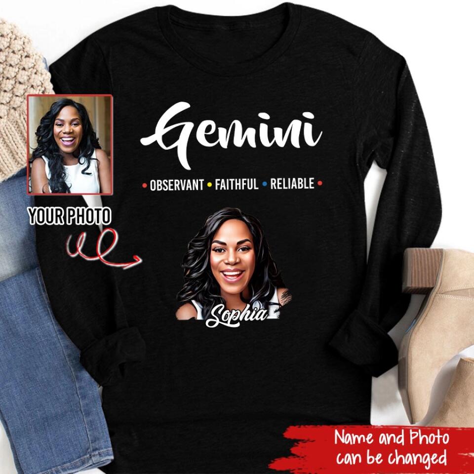 Custom Birthday Shirt, Gemini Zodiac T Shirt, Gemini Birthday Shirt, Gemini T Shirts For Ladies, Gemini Queen T Shirt