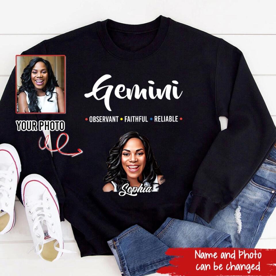 Custom Birthday Shirt, Gemini Zodiac T Shirt, Gemini Birthday Shirt, Gemini T Shirts For Ladies, Gemini Queen T Shirt