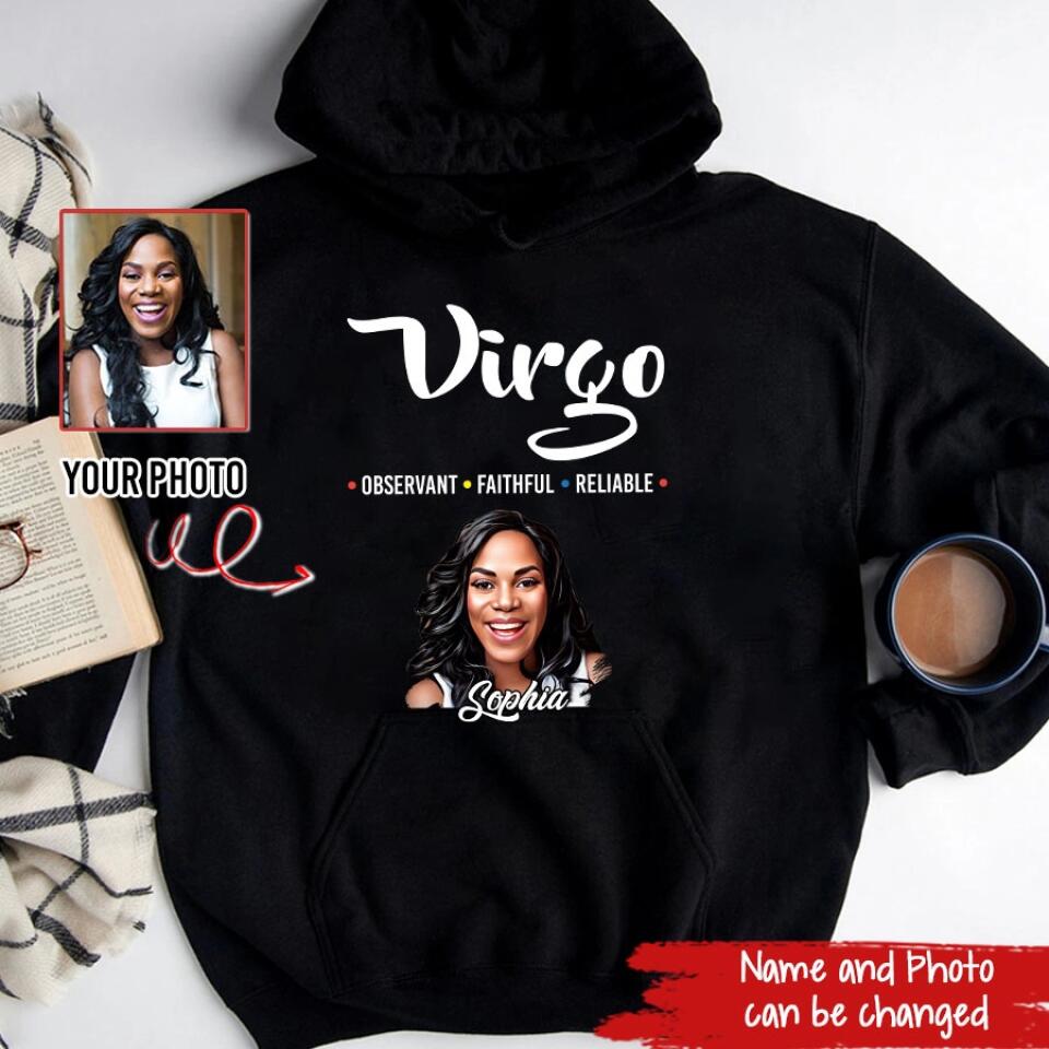 Custom Birthday Shirt, Virgo Zodiac T Shirt, Virgo Birthday Shirt, Virgo T Shirts For Ladies, Virgo Queen T Shirt