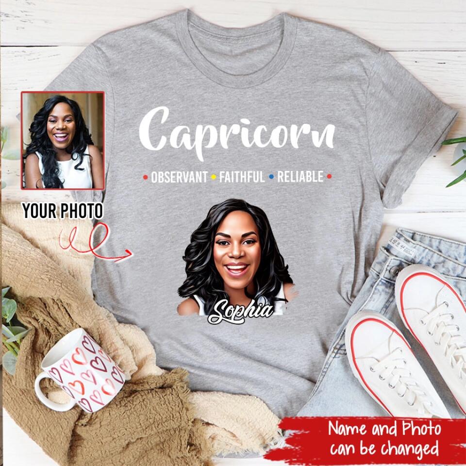 Custom Birthday Shirt, Capricorn Zodiac T Shirt, Capricorn Birthday Shirt, Capricorn T Shirts For Ladies, Capricorn Queen T Shirt