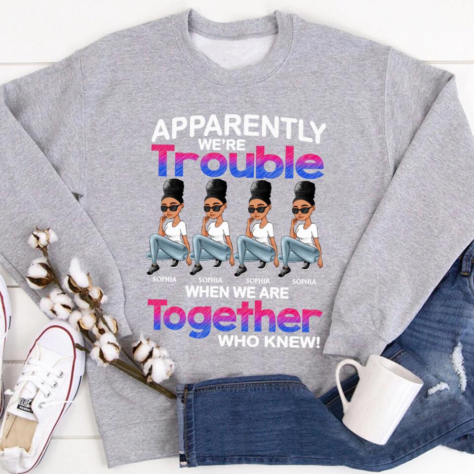 Personalized T Shirt, Sister Shirt, Gifts For Best Friends, Best Friend Shirts, Big Sister Shirt, Friend Shirt, Friends T Shirt Women