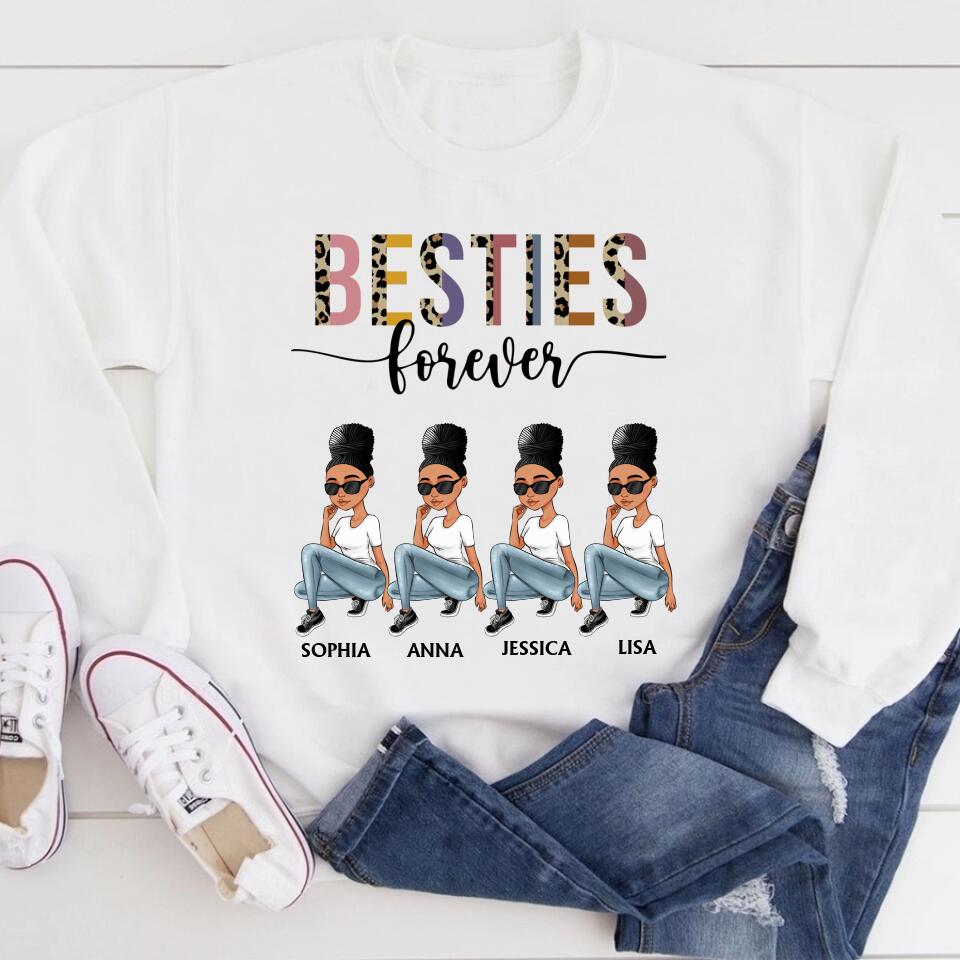 Personalized T Shirt, Sister Shirt, Gifts For Best Friends, Best Friend Shirts, Big Sister Shirt, Friend Shirt, Friends T Shirt Women