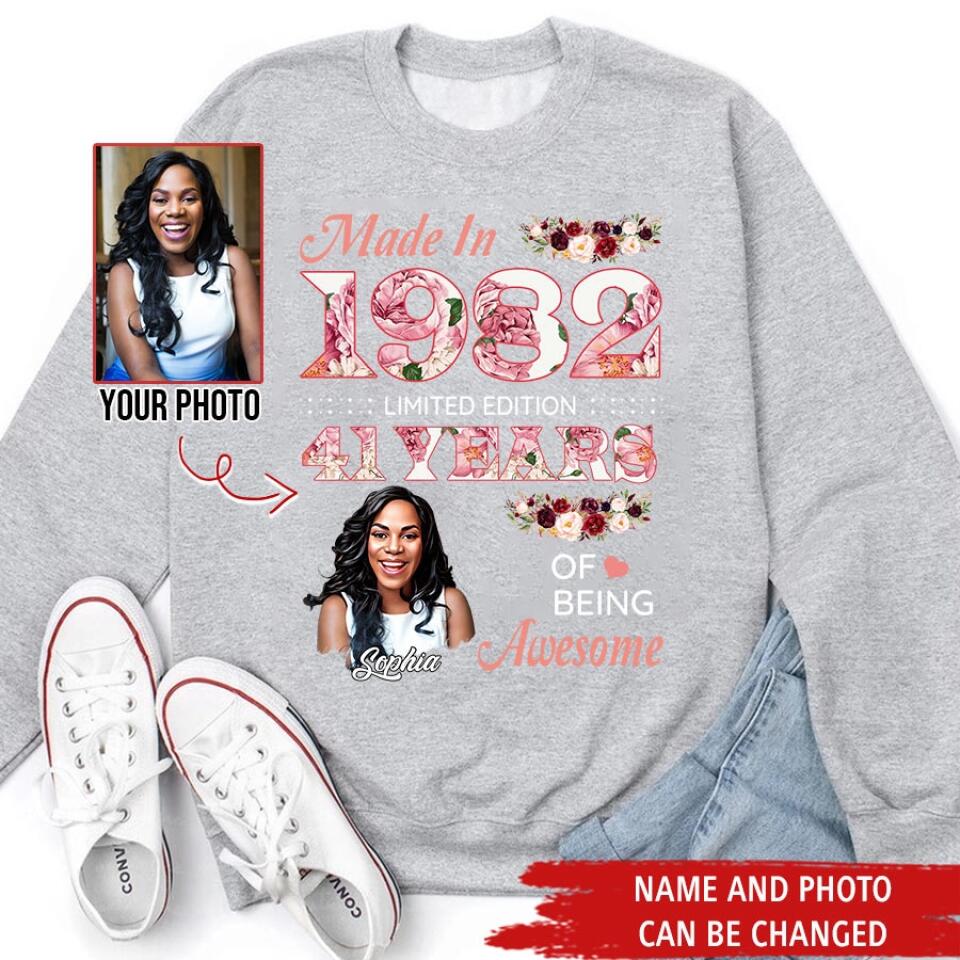 Chapter 41, Fabulous Since 1982 41th Birthday Unique T Shirt For Woman, Custom Birthday Shirt, Her Gifts For 41 Years Old