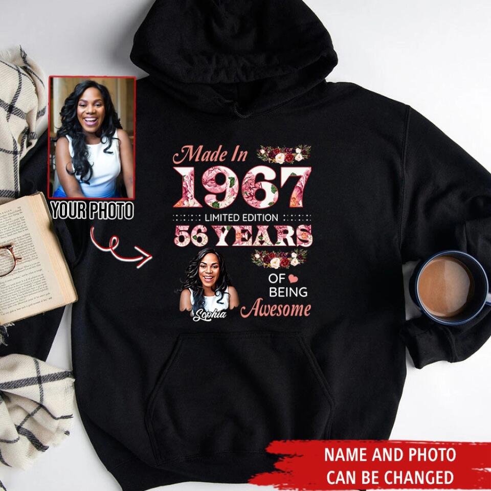 Custom Birthday Shirts, Chapter 56, Fabulous Since 1967 56th Birthday Unique T Shirt For Woman, Her Gifts For 56 Years Old