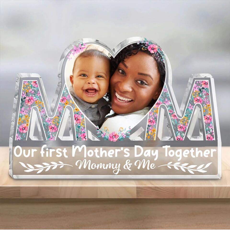 Gifts for first time mothers, Custom Shape Acrylic Plaque, first mothers day gift ideas For Newborn Mom