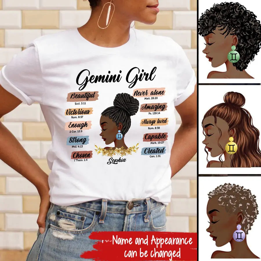 Custom Birthday Shirt, Gemini Zodiac t shirt, Gemini Birthday shirt, Gemini t shirts for ladies, Gemini queen t shirt, Gemini Queen Birthday shirt
