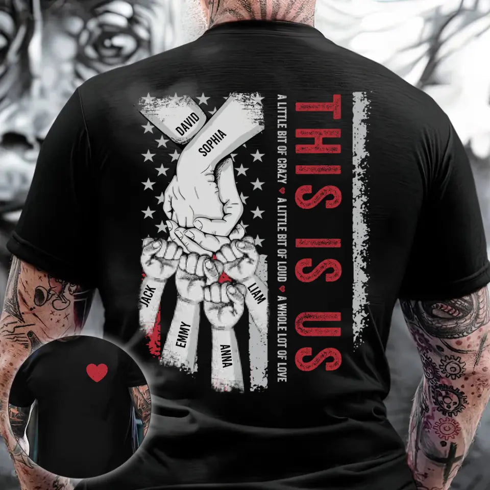 Personalized Fathers Day Shirts, Black Fathers Day Shirts, Father&#39;s Day T Shirts, Father&#39;s Day Gift Ideas For Dad, Father Day Gift