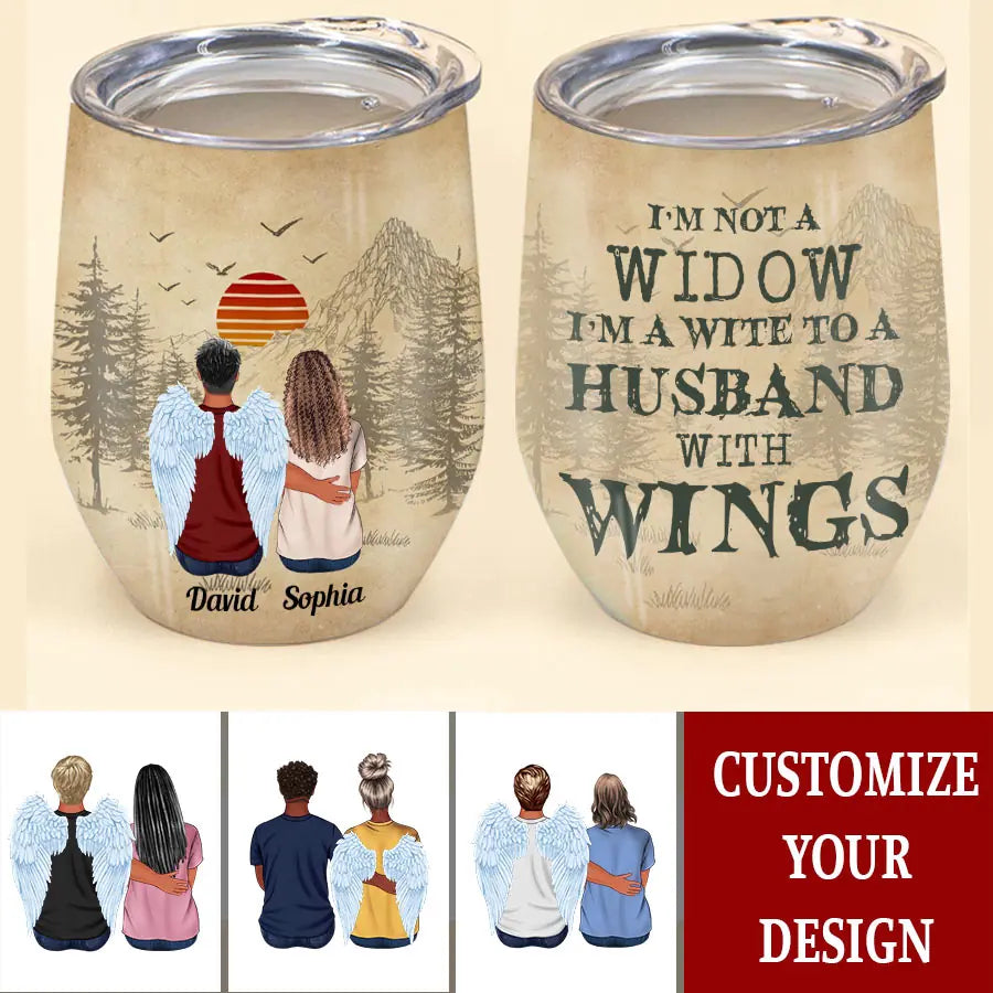 Personalized Wine Tumbler, Memorial Tumbler, In Memory Gift, In Loving Memory Gifts Family Tumbler Ideas
