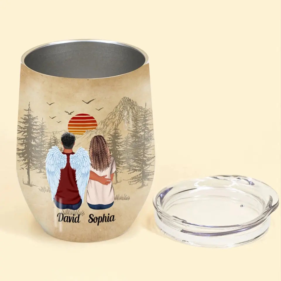 Personalized Wine Tumbler, Memorial Tumbler, In Memory Gift, In Loving Memory Gifts Family Tumbler Ideas