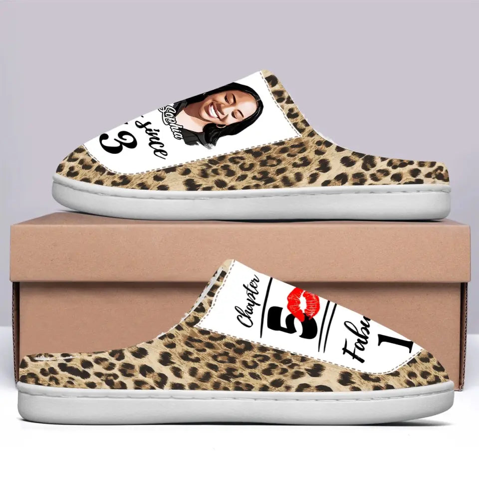 Personalized Slippers, 50th Birthday Gifts For Her, 50 And Fabulous Gifts, Gift Ideas 50th Birthday Woman