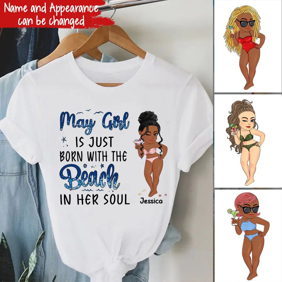 May Birthday Shirt, Custom Birthday Shirt, Queens Born In May, May Birthday Gifts, May Shirts For Woman, Beach Lover