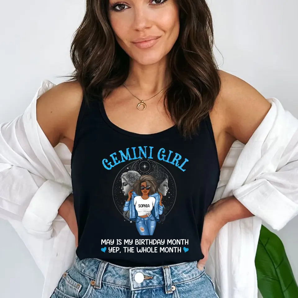 Personalized birthday shirts, Zodiac T shirt, Zodiac Signs shirt, Gemini Birthday T shirt, Custom Birthday Gifts