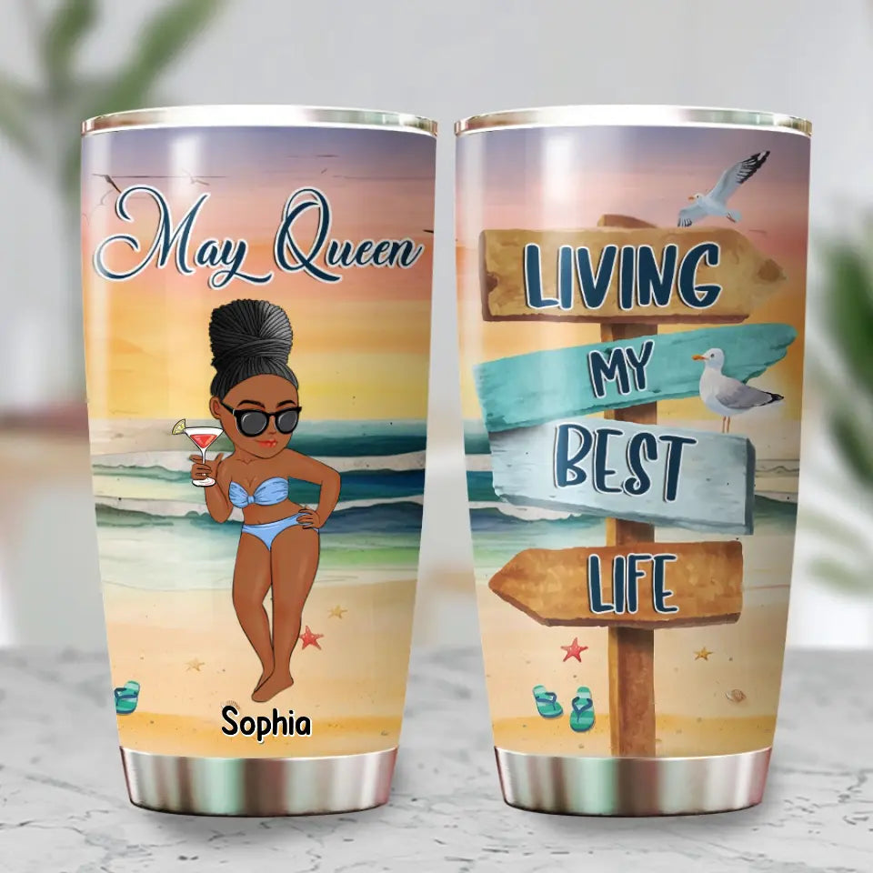 Personalized Tumblers, Birthday Tumbler, Birthdays In May, May Birthday Gifts For Her