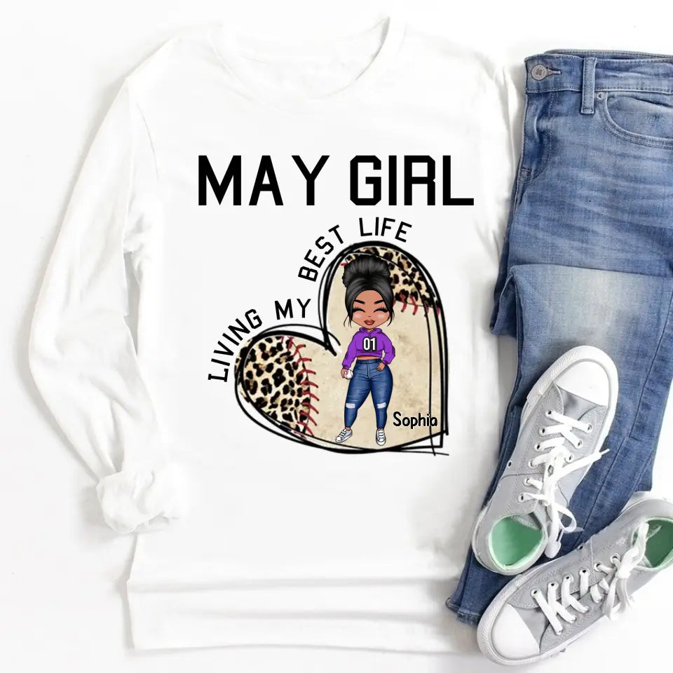 May Birthday Shirt, Custom Birthday Shirt, Queens Born In May, May Birthday Gifts, May Shirts For Woman, Baseball Lover