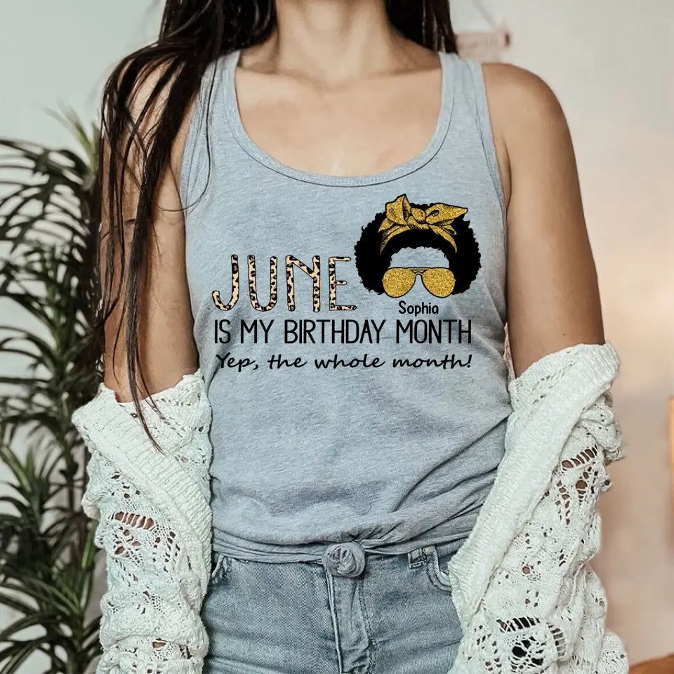 June Birthday Shirt, Custom Birthday Shirt, Queens Are Born In June, June Birthday Shirts For Woman, June Birthday Gifts