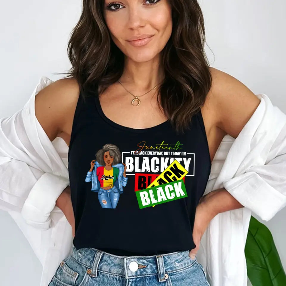 Juneteenth Shirt, Custom Juneteenth Shirt, Juneteenth Is My Independence 1865 Celebrating Freedom Day T-Shirt