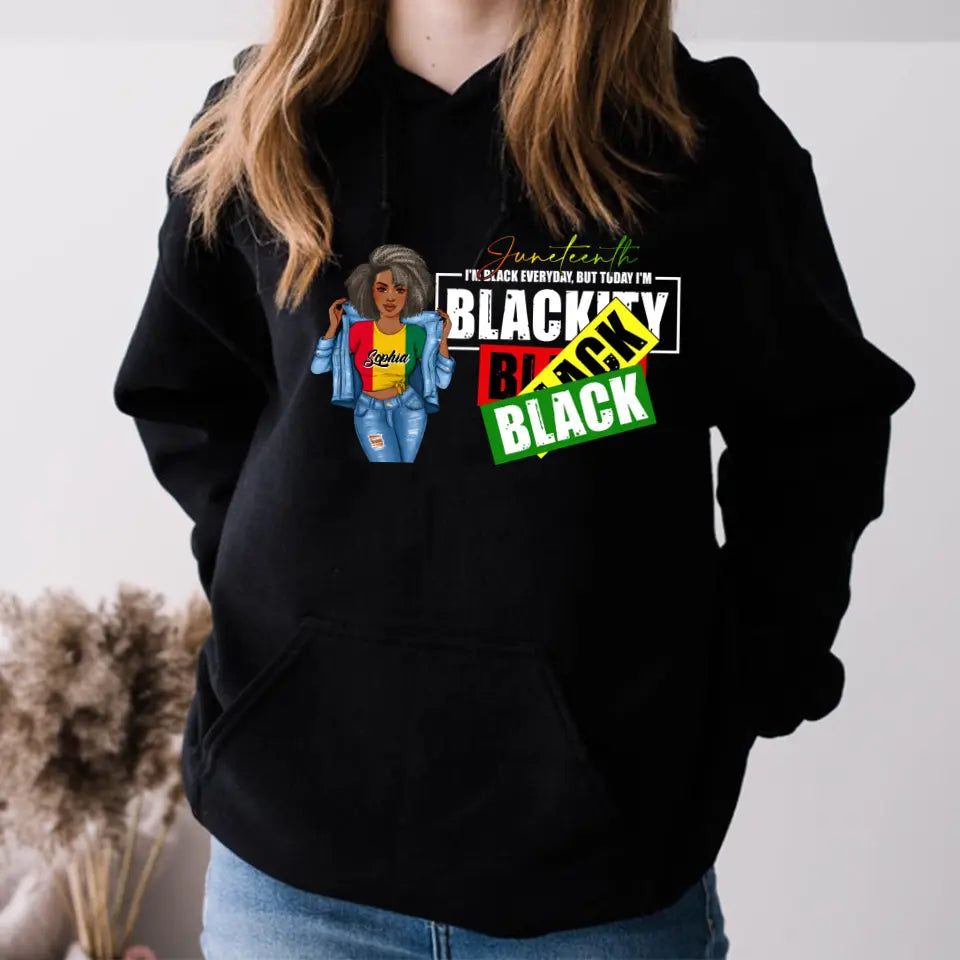 Juneteenth Shirt, Custom Juneteenth Shirt, Juneteenth Is My Independence 1865 Celebrating Freedom Day T-Shirt