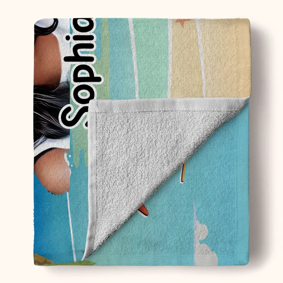 Custom Beach Towels, Beach Towel, Best Beach Towels, Queens was Born In June, June Birthday Gift For Woman, Beach Lover