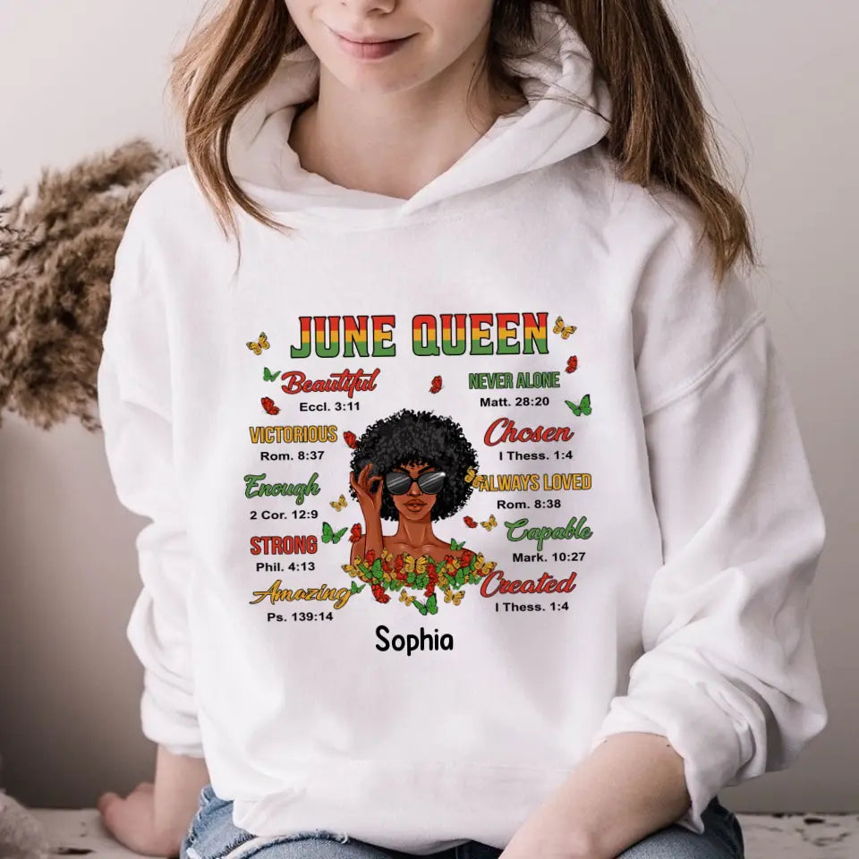 Personalized Shirt - Juneteenth T Shirt, Black Women&#39;s Juneteenth t shirt, Juneteenth shirt ideas, Black History Gift For Black Woman