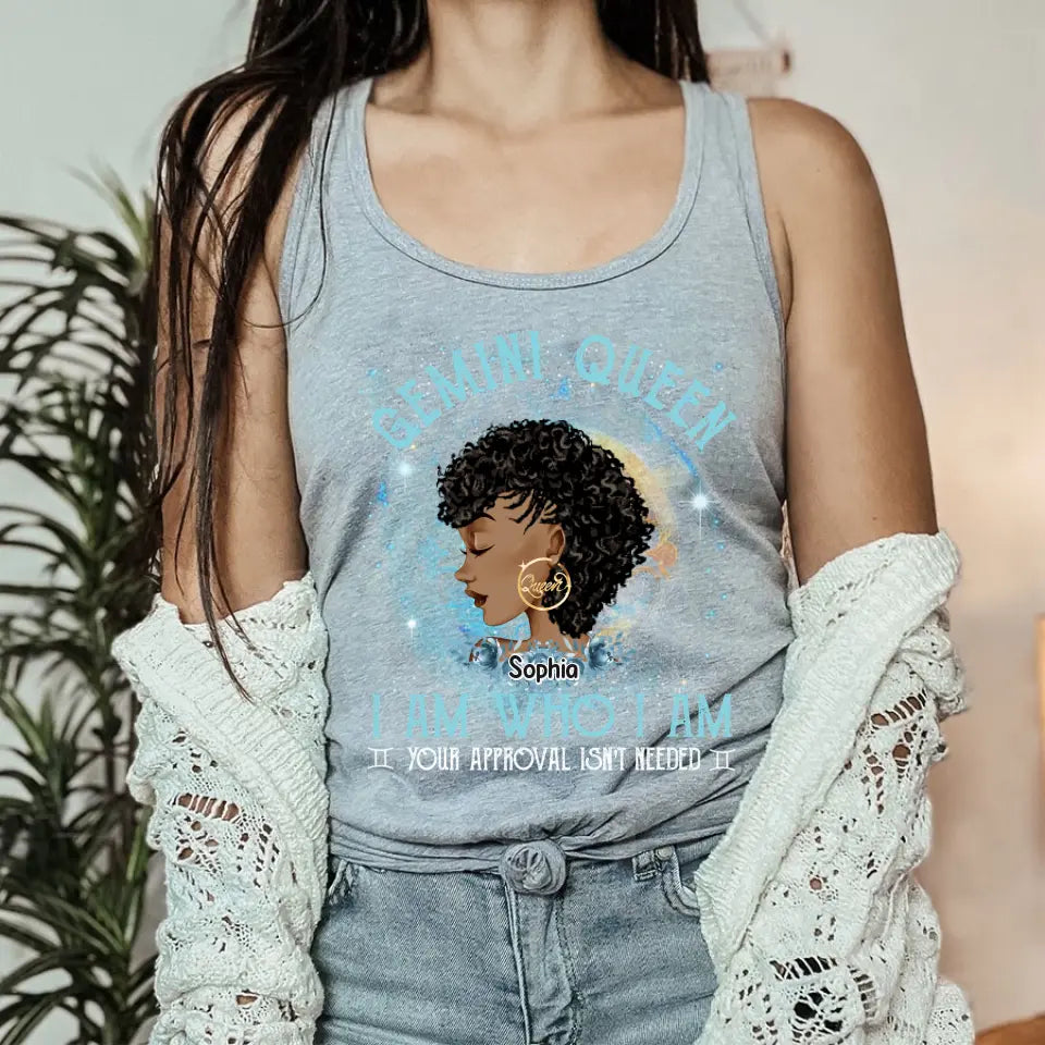 Custom Birthday Shirt, Gemini Zodiac T Shirt, Gemini Birthday Shirt, Gemini T Shirts For Ladies, Gemini Queen T Shirt