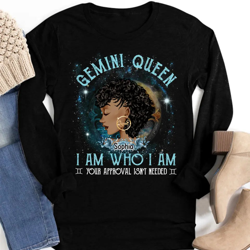 Custom Birthday Shirt, Gemini Zodiac T Shirt, Gemini Birthday Shirt, Gemini T Shirts For Ladies, Gemini Queen T Shirt