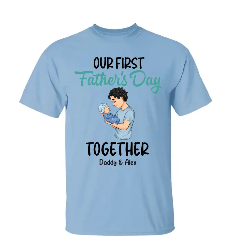 First Fathers Day Gift, Custom Father's day shirts, Best Gifts For New Dads, First Fathers Day Gift Ideas