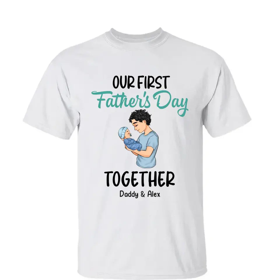 First Fathers Day Gift, Custom Father's day shirts, Best Gifts For New Dads, First Fathers Day Gift Ideas