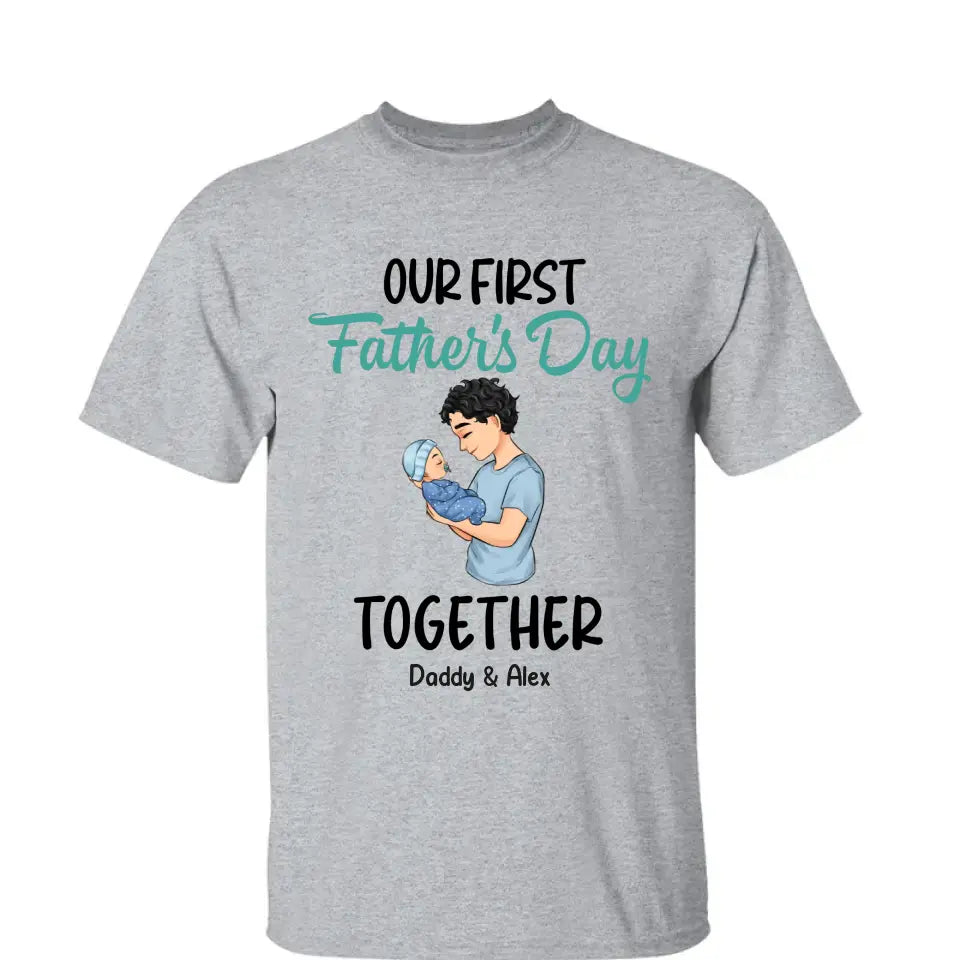 First Fathers Day Gift, Custom Father's day shirts, Best Gifts For New Dads, First Fathers Day Gift Ideas