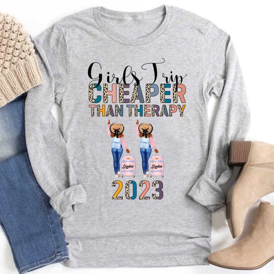 Personalized Shirt - Gift For Road Trip Crew, Travel Buddies, Trippin&#39;, Campin&#39;, Travelin&#39;