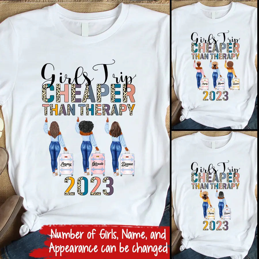 Personalized Shirt - Gift For Road Trip Crew, Travel Buddies, Trippin', Campin', Travelin'