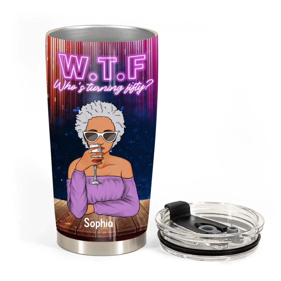 Personalized Tumbler - 50th Birthday Tumbler, Personalized 50th Birthday Gifts, 50th Gift Ideas For Her