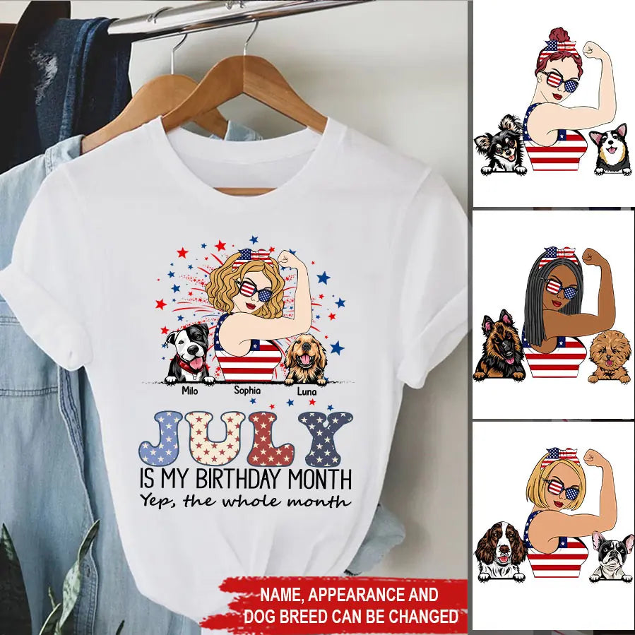 July Birthday Shirt, Custom Birthday Shirt, Queens Born In July, July Birthday Shirts For Woman, July Birthday Gifts