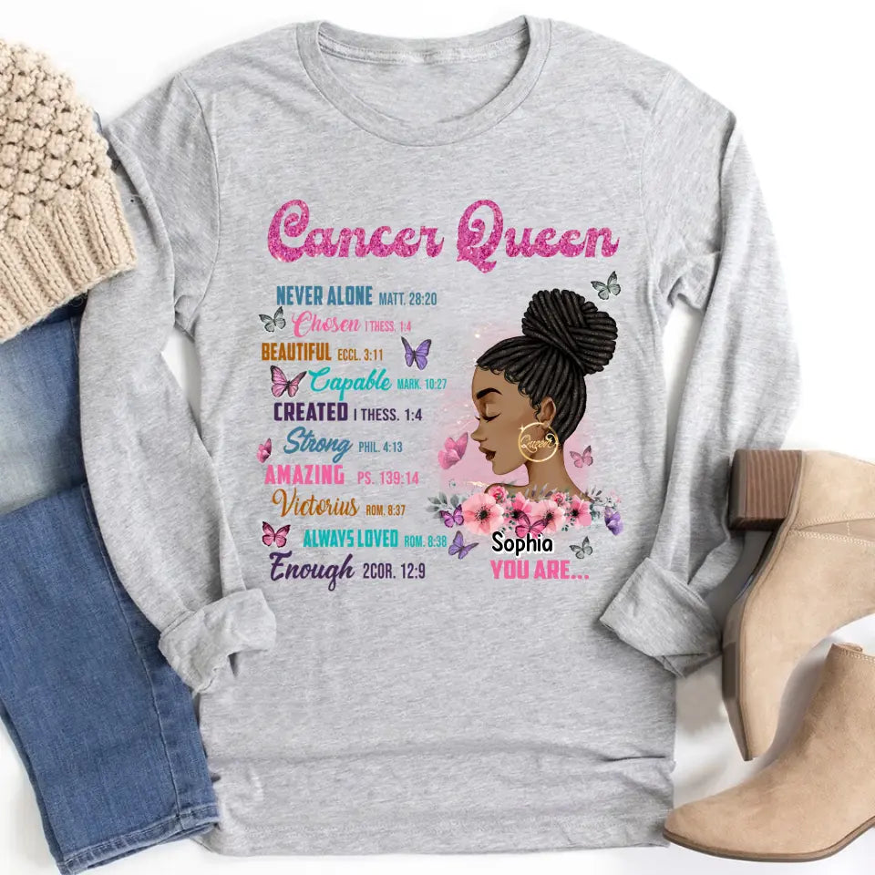 Custom Birthday Shirt, Cancer Zodiac t shirt, Cancer Birthday shirt, Cancer t shirts for ladies, Cancer queen t shirt, Cancer Queen Birthday shirt