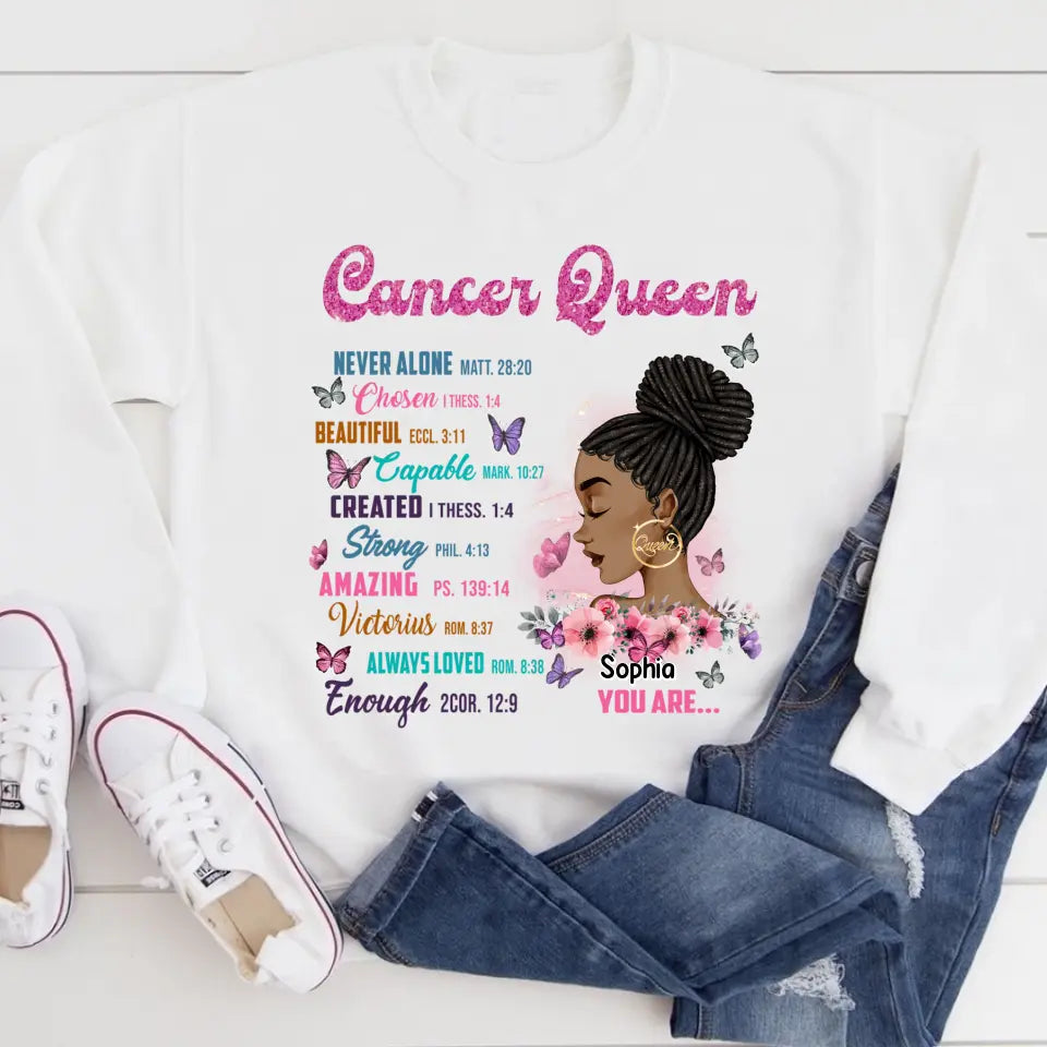 Custom Birthday Shirt, Cancer Zodiac t shirt, Cancer Birthday shirt, Cancer t shirts for ladies, Cancer queen t shirt, Cancer Queen Birthday shirt