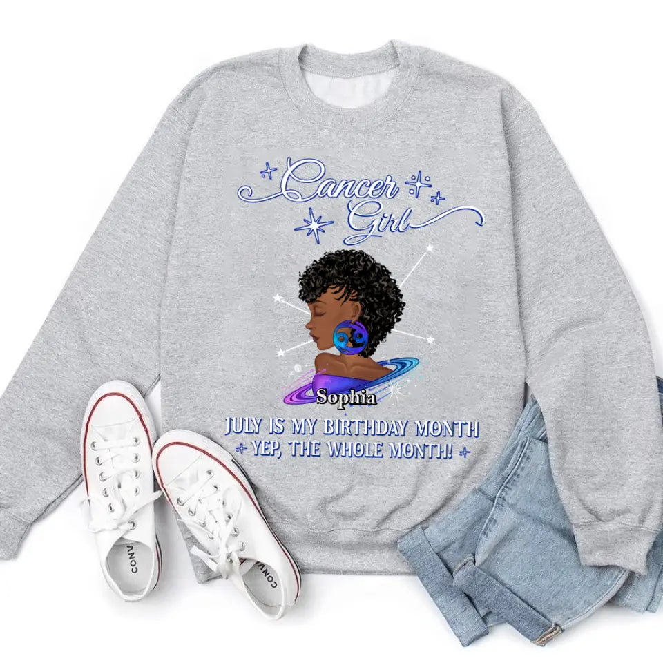 Custom Birthday Shirt, Cancer Zodiac T Shirt, Cancer Birthday Shirt, Cancer T Shirts For Ladies, Cancer Queen T Shirt