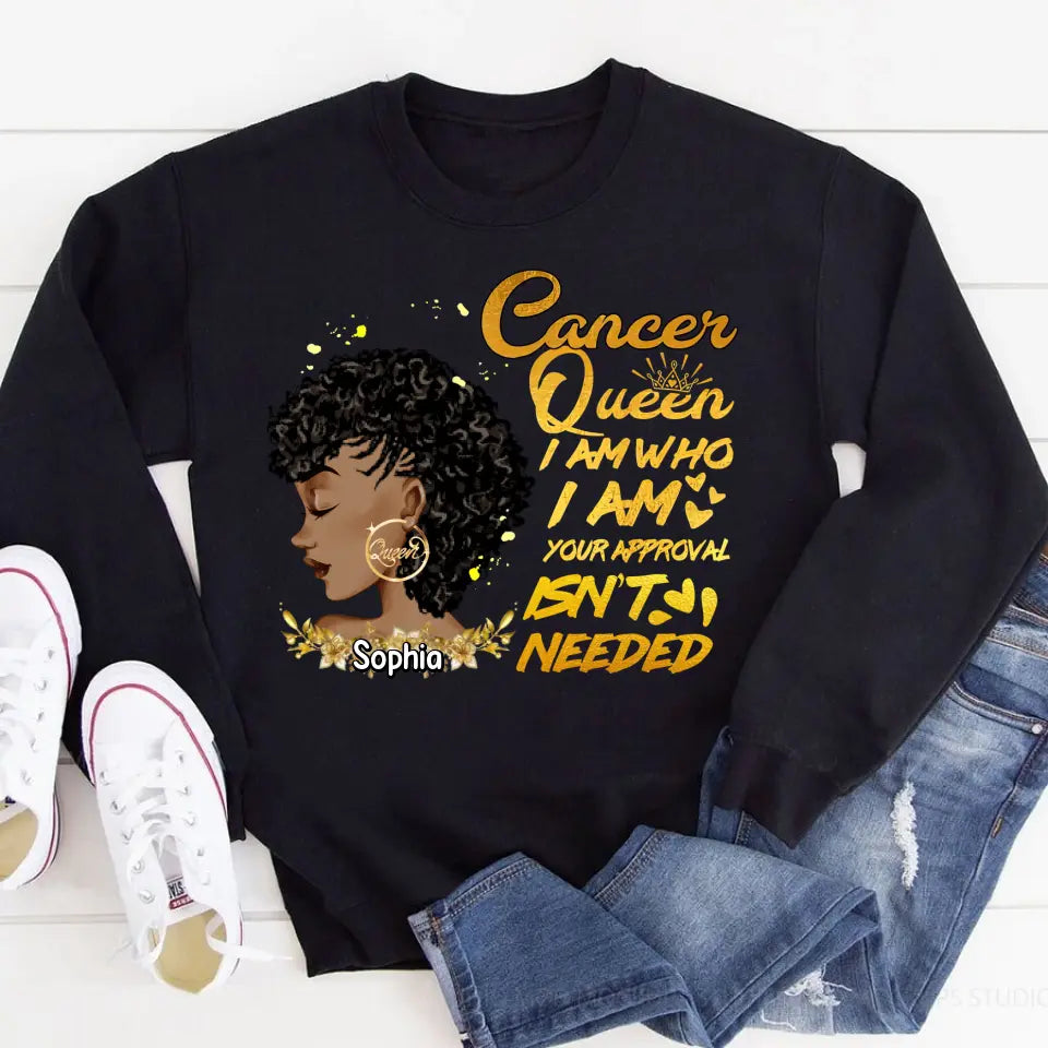 Custom Birthday Shirt, Cancer Zodiac T Shirt, Cancer Birthday Shirt, Cancer T Shirts For Ladies, Cancer Queen T Shirt