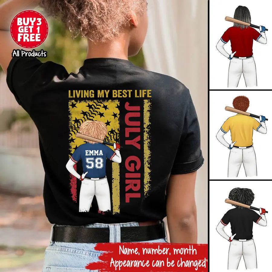 July Birthday Shirt, Custom Birthday Shirt, Queens Born In July, July Birthday Shirts For Woman, July Birthday Gifts