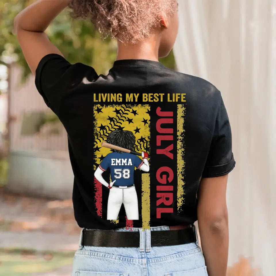 July Birthday Shirt, Custom Birthday Shirt, Queens Born In July, July Birthday Shirts For Woman, July Birthday Gifts