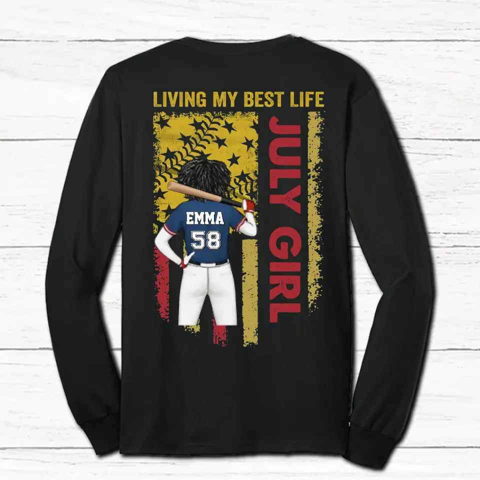 July Birthday Shirt, Custom Birthday Shirt, Queens Born In July, July Birthday Shirts For Woman, July Birthday Gifts