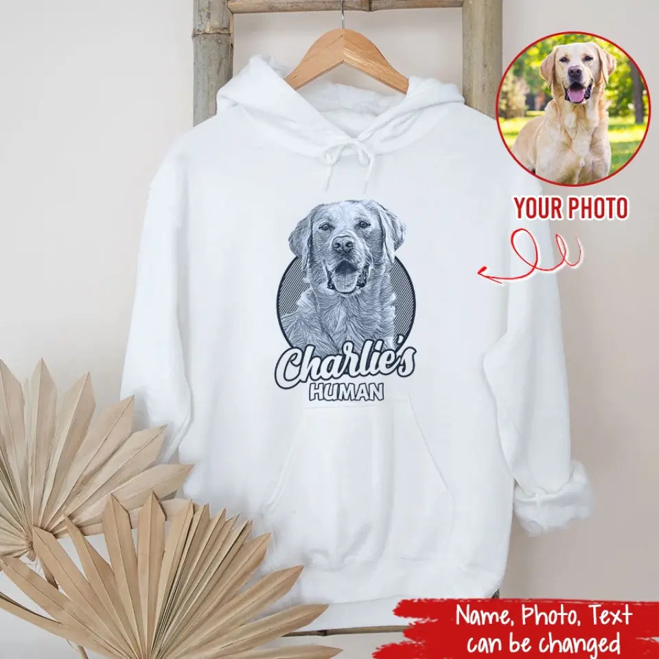 Custom Photo Dog, Personalized Dog Shirt, Gift For Dog Lover, Dog Mom Dad Shirt, Labrador Retriever Lover