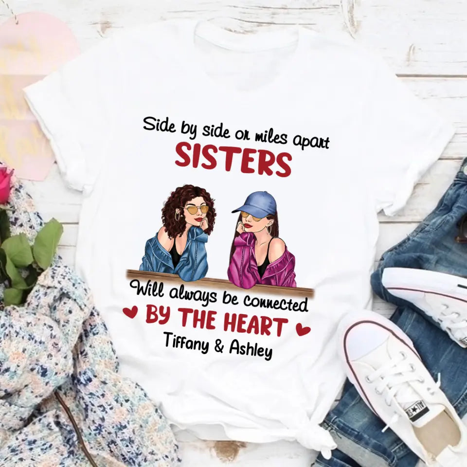 Personalized T Shirt, Sister Shirt, Gifts For Best Friends, Best Friend Shirts, Big Sister Shirt, Friend Shirt, Friends T Shirt Women