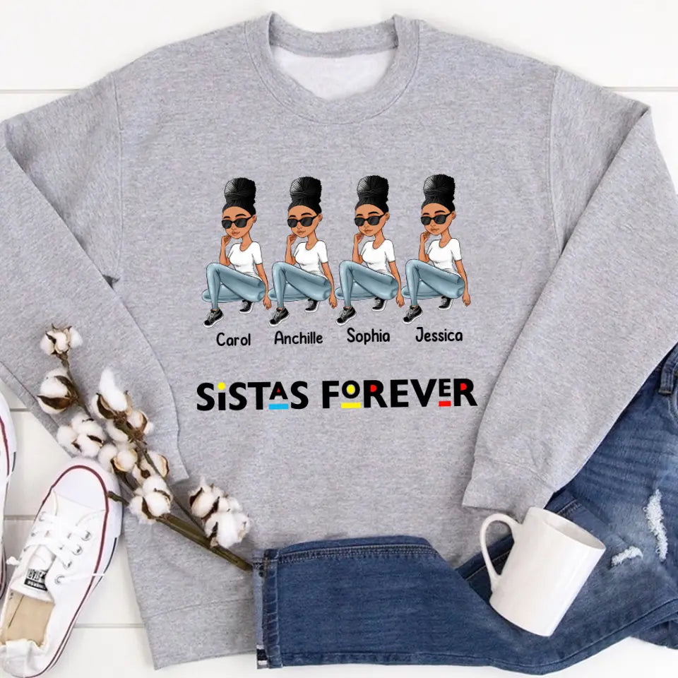 Personalized T Shirt, Sister Shirt, Gifts For Best Friends, Best Friend Shirts, Big Sister Shirt, Friend Shirt, Friends T Shirt Women