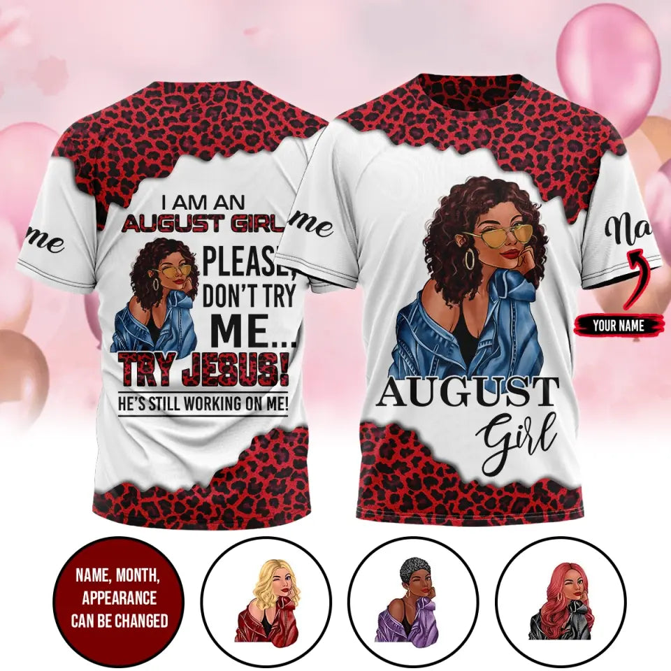 August Birthday Shirt, Custom Birthday Shirt, Queens Are Born In August, August Birthday Shirts For Woman