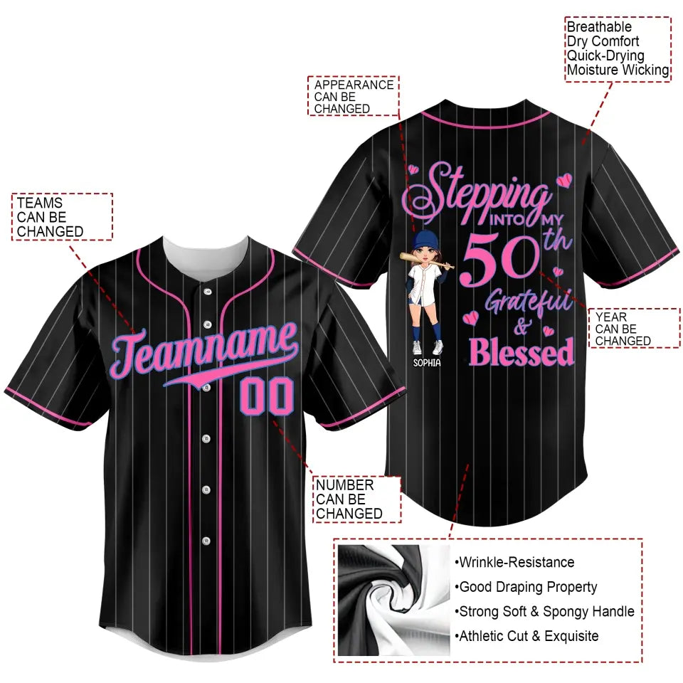 BaseBall Shirt, Custom Birthday Shirt, Turning 50 Shirt, Gifts For Women Turning 50, 50 And Fabulous Shirt, 1973 Baseball Lover