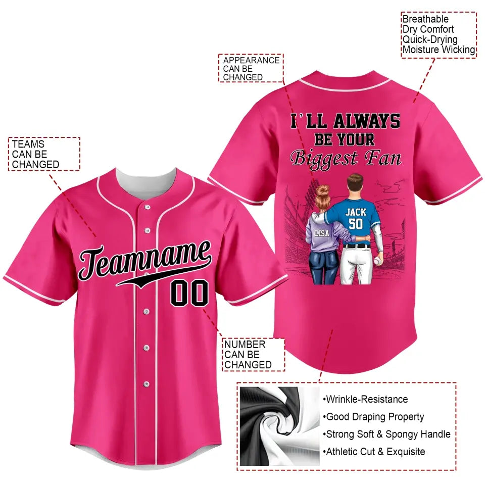 Baseball Clothes, Custom Baseball Jerseys, Baseball Lover, Couple Baseball Shirt, Baseball Jersey Shirt