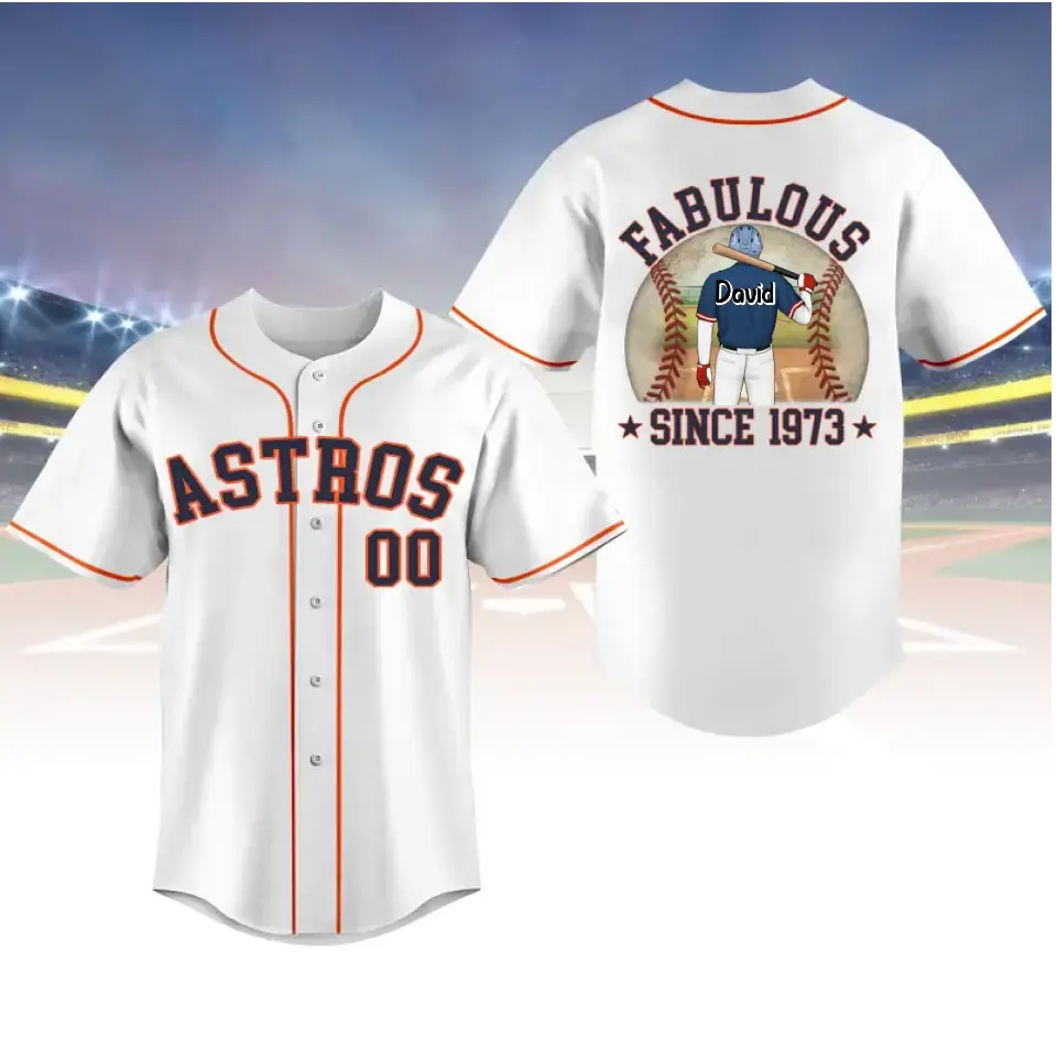 BaseBall Shirt, Custom Birthday Shirt, Turning 50 Shirt, Gifts For Man Turning 50, 50 And Fabulous Shirt, 1973 Baseball Lover