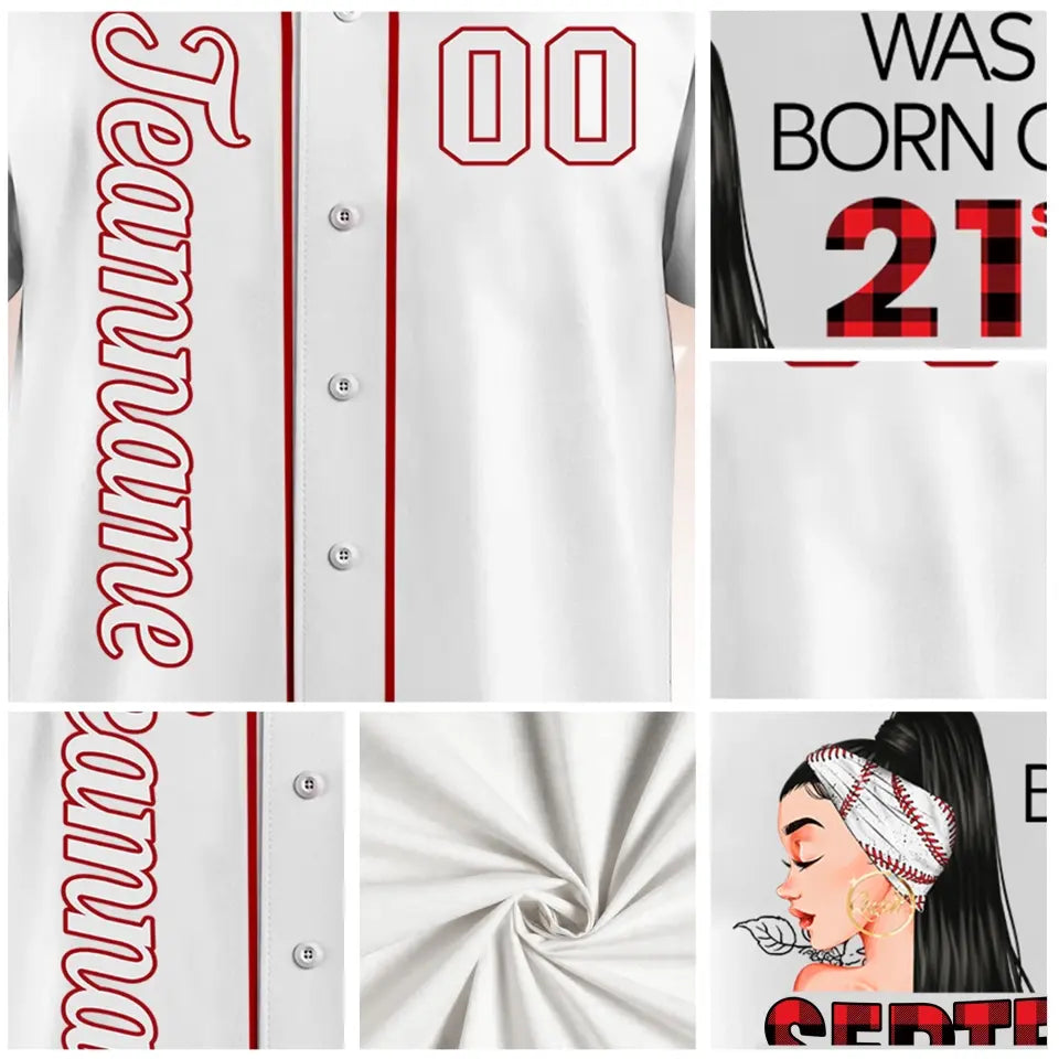 BaseBall Shirt, Custom Birthday Shirt, Queens Born In September, September Birthday Shirts For Woman, Baseball Lover