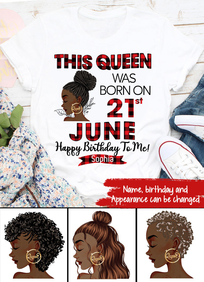 June Birthday Shirt, Custom Birthday Shirt, Queens Born In June, June Birthday Shirts For Woman, June Birthday Gifts