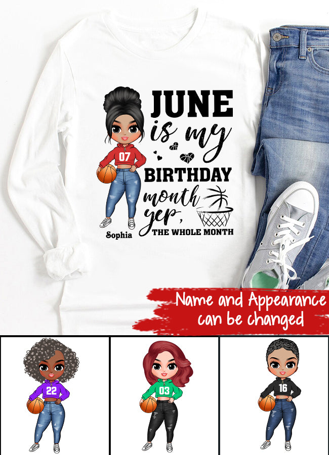 June Birthday Shirt, Custom Birthday Shirt, Queens Born In June, June Birthday Shirts For Woman, June Birthday Gifts