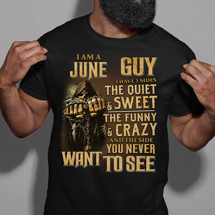 June Birthday Shirt, Kings are Born In June, June Birthday Shirts For Men, June Birthday Gifts, June Is My Birthday Month, Yep The Whole Month